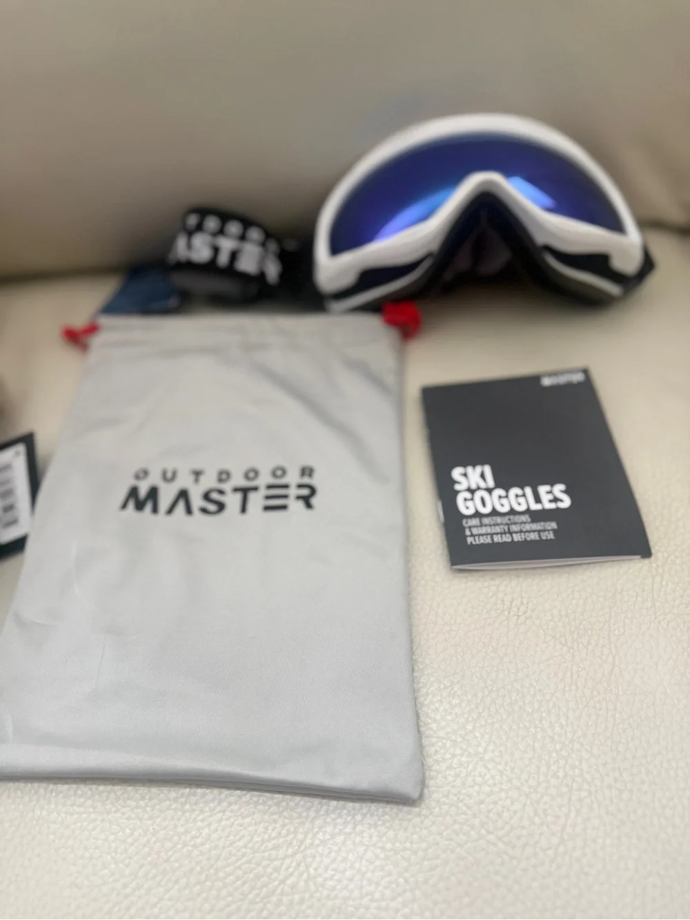 OutdoorMaster OTG Ski Goggles - Over Glasses Ski/Snowboard Goggles